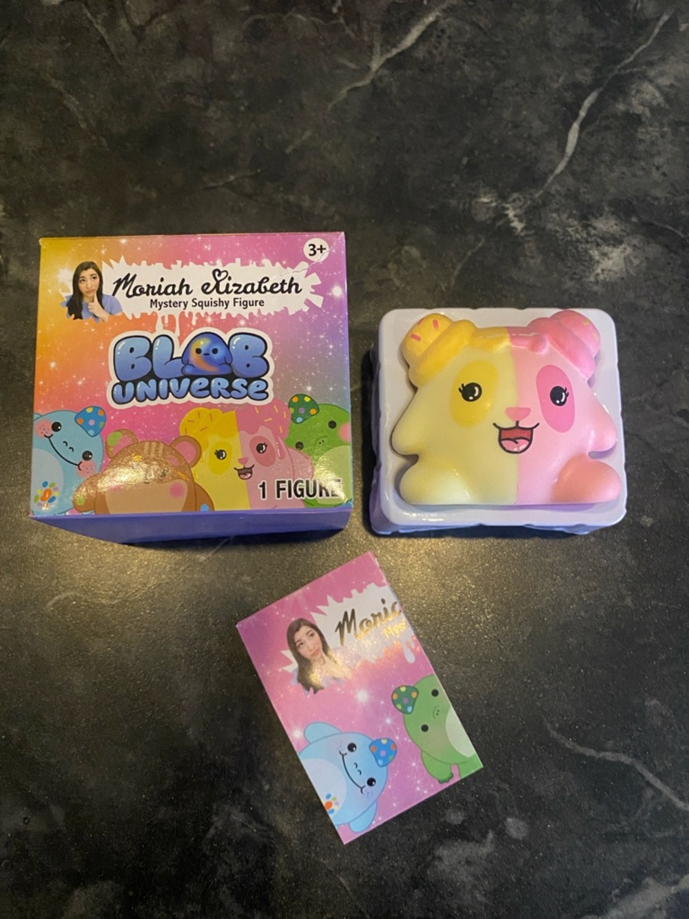 Moriah Elizabeth Blob Universe Mystery Squishy Figure, Panda 🐼